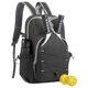 thumbnail image 3 of Bolso de raqueta ajustable retirable mochila para paddle mochilas deportivas negras, 3 of 9