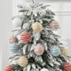 thumbnail image 2 of Adornos navideños Bola de espuma de 8cm bolas navideñas con purpurina irrompible para decoración de árbol de Navidad suministros para fiestas, 2 of 4