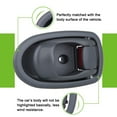 thumbnail image 4 of SCITOO Door Handle 1Pc Gray Interior Right Side fits for Kia Spectra 2001-2004, 4 of 4