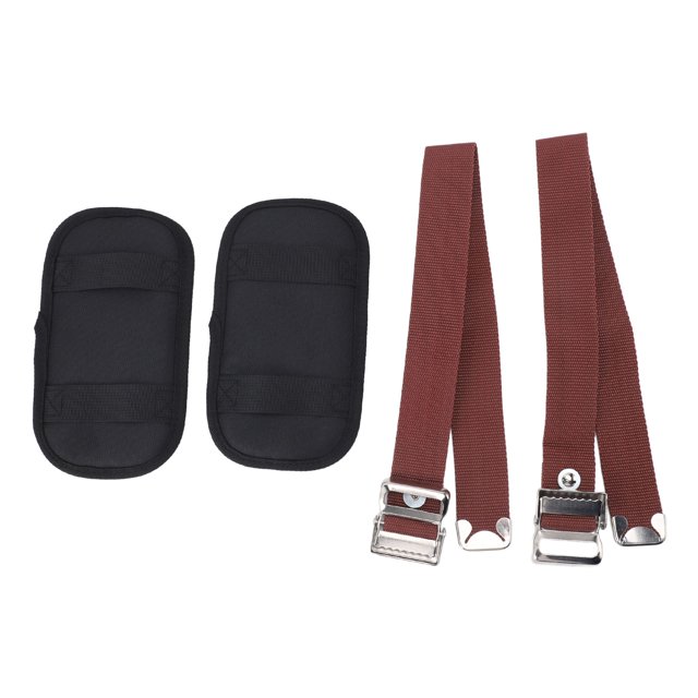 2 piezas de protectores de zancos de yeso, correas ajustables y cómodas para las piernas, almohadillas acolchadas para zancos para decoración del hogar, espectáculos callejeros
