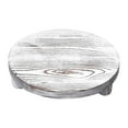 thumbnail image 2 of AMLESO Decorative Riser Rustic Bathroom Kitchen Wood Riser for Display Cake Dessert white, 2 of 8