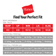thumbnail image 2 of Hanes Boys Underwear, 6 Pack Tagless Boys Brief, Sizes XS-L, 2 of 4