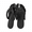 Black, variant on Flip Flops for Women & Men: Foldable, Lightweight, Non-Slip & Quick-Dry Travel Sandals for Shower, Beach, Camp & Bathroom