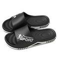 thumbnail image 1 of Men's Slippers Comfortable Quick Heated Slippers for Men Rechargeable Scuff Mens Slippers Drying Non Solid Shower Open Toe Slippers for Men Mens Robe And Slippers Set Room Massage Soft Sole, 1 of 9