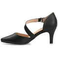 thumbnail image 3 of Journee Womens Tillis Pointed Toe Mid Heel Pumps, Widths Available, 3 of 10