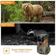 thumbnail image 3 of K&F Concept 0.3s Trigger Trail Camera 36MP HD HC-900A Outdoor Waterproof Hunting Night Vision, 3 of 10