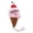 🔥 Pink_New#939, variant on Ice Cream Squeaky Pet Toy for Small Dogs and Cats, Soft Plush with Crinkle Sound, Lightweight Chew and Play Toy