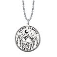 thumbnail image 1 of Colgante Redondo De Luna De Acero Inoxidable, Joyería Elegante, Regalos Conmemorativos Para Mujeres Likrtyny Mujer, 1 of 1