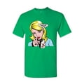 thumbnail image 1 of Tee Hunt Coffee First Revenge Later T-Shirt Funny Comic Pop Art Sarcastic Mens Shirt, Green, XX-Large, 1 of 4