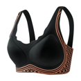 thumbnail image 1 of biudgviw Women's Wireless Bras Plus Size Full Coverage Supportive Lift Push up Bras Comfort Seamless Bralettes, 1 of 6