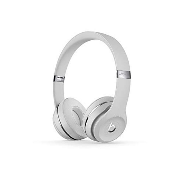 Audífonos supraaurales inalámbricos Beats Solo3 - Plata satinada (renovado)