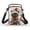 Christmas Cat Pattern, variant on HELLHERO Dog Pattern 4.33"x1.97"x7.09" Messenger Bag Polyester for Women