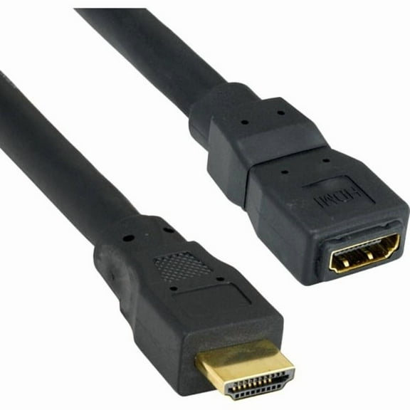 HDMI Extension Cable 4K HDMI High Speed Ethernet, HDMI Male to HDMI Female, Compatible for Nintendo Switch, Xbox One S 360, PS4, Blu Ray Player, PS3, HDTV Laptop PC (3 feet), CableWholesale