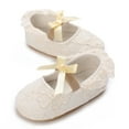thumbnail image 2 of Infant Baby Girl Crib Shoes Princess Shoes Soft Sole Non-slip Shoes, 2 of 8