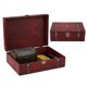 thumbnail image 2 of Vintage Wooden Jewelry Storage Box Retro Antique Living Goods Organizer Gift Case, 2 of 3