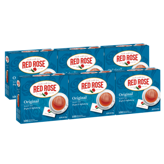 Red Rose Original Black Tea 100ct 6 pack (nonenvelope)