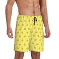 thumbnail image 2 of Naloa Cheese 1 Men's Short Pajama Pants, Pj Shorts, Lounge Comfort Shorts-X-Large, 2 of 6