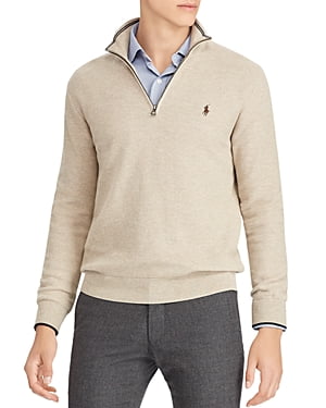 ralph lauren zipped sweater