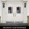 thumbnail image 6 of G128 Combo Pack Garden Flag Hanger 14IN & Garden Flag Thin Blue Red Line 12x18IN Printed 150D Polyester, 6 of 9