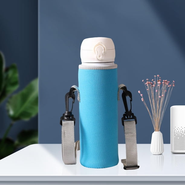 Funda para portabotellas de agua DYNWAVEMX con Correa ajustable 420ml azul
