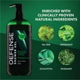 thumbnail image 3 of Defense Soap Peppermint Tea Tree Body Wash | All Natural Organic Shower Soap for Athletes | Odor Control & Skin Fungal Protection for Sports, Post Workout & Recovery - 32 oz, 3 of 9