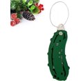 thumbnail image 1 of Adorno navideño para guardar dinero en forma de pepinillos, nuevo adorno navideño para guardar dinero en forma de pepinillos, regalo navideño único de madera para guardar dinero en efectivo, colgante, 1 of 6