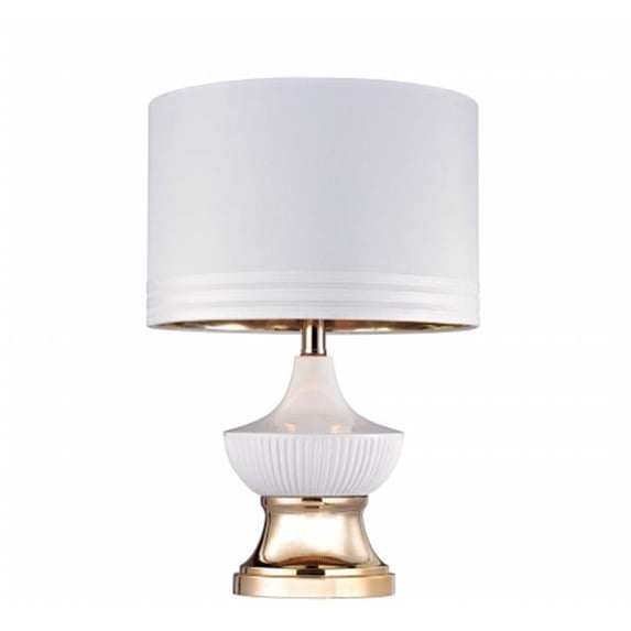 ELK Group International D2754-LED White Ribbed LED Genie Lamp