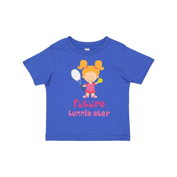 Inktastic Future Tennis Star Girl Girls Toddler T-Shirt