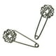 thumbnail image 3 of 10PCS pines de hiyab Zulema Broche de Seguridad negro, 3 of 7