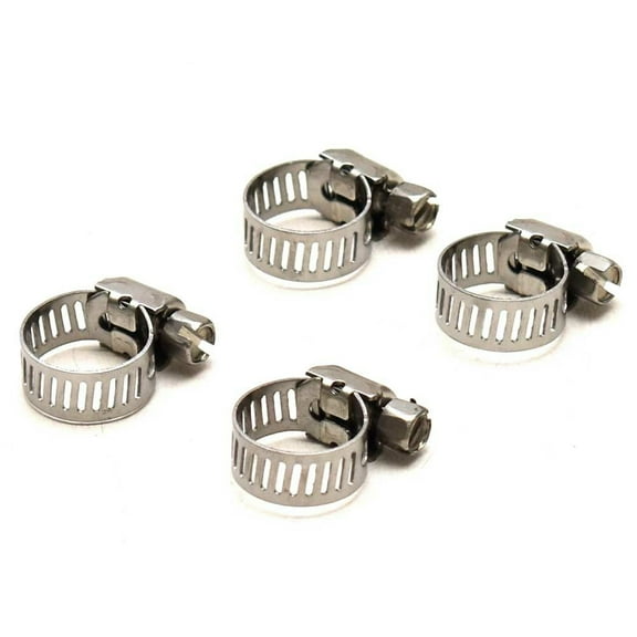 Godfrey Pontoon Boat Fuel Line Hose Clamps | 5/8 Inch Stainless Steel (Set of 4)