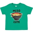 thumbnail image 3 of Inktastic Miso Cute with Miso Soup Boys or Girls Toddler T-Shirt, 3 of 5