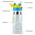 thumbnail image 4 of Kids Insulated Water Bottle - Cinnamoroll 16.9 Oz Stainless Steel Travel Bottle with Straw, Double Wall Vacuum Insulated Water Bottles for Boys Girls, 4 of 7