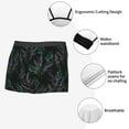 thumbnail image 4 of KLL Lavender Flowers Men's Cotton Boxer Briefs Underwear-Large, 4 of 8