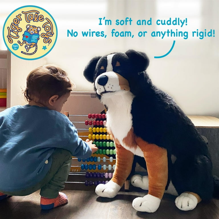 Bryson the Bernese Mountain Dog 23 Inch Stuffed Animal Plush By Tiger Tale Toys
