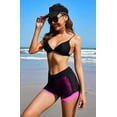 thumbnail image 3 of ALove Women Mesh High Waisted Beach Board Shorts With Pockets Swim Shorts Bath Suit Bottoms, 3 of 7