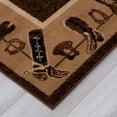 thumbnail image 5 of Allstar Rugs Allstar Berber Woven Soft Southwest Cowboy Shoe Theme Rug 7' 1" x 5' 2" 5' x 8', 5 of 5