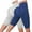 Blue, variant on Women's Textured Compression Hip Lifting Fitness Pants, High Waisted Peach Booty Yoga Shorts 2PC Set with Seamless Design, Tummy Control Workout Gear for Gym, Running and Daily Training Pink S