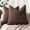 Beaver Fur-16" x 16" (Pack of 2), variant on Pack Of 2 Soft Textured Throw Decorative Pillow Covers Square Accent Solid Cushion Cover Cozy Farmhouse Case With Zipper For Couch Sofa Bedroom Living Room 20x20 Inch Taupe
