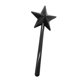 thumbnail image 3 of Wand Salt and Pepper Shaker 3 Holes Plastic Pentagram Shape Salt and Pepper Shaker Wand Black, 3 of 3