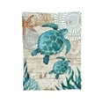thumbnail image 5 of Sea Turtle Blanket Ocean Super Soft Fleece Throw Blanket Cozy Warm Blanket for Couch Bed Sofa 50" x 40", 5 of 6