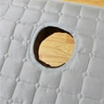 thumbnail image 4 of Hotel Spa Massage Table Mattress Sheet Cosmetic Bed Cover 71x24"""" Gray, 4 of 6