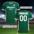 thumbnail image 2 of FYEGRE Soccer for Men,Soccer Practice Soccer Wear for Sports Training National Team Football Shirt For Men Athletic Breathable Sportswear Training Top Dark Green M, 2 of 6