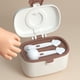 thumbnail image 5 of Blanco: dispensador de leche en polvo, dispensador de fórmula, dispensador de fórmula infantil, dispensador de fórmula infantil, contenedor portátil de fórmula, 5 of 5