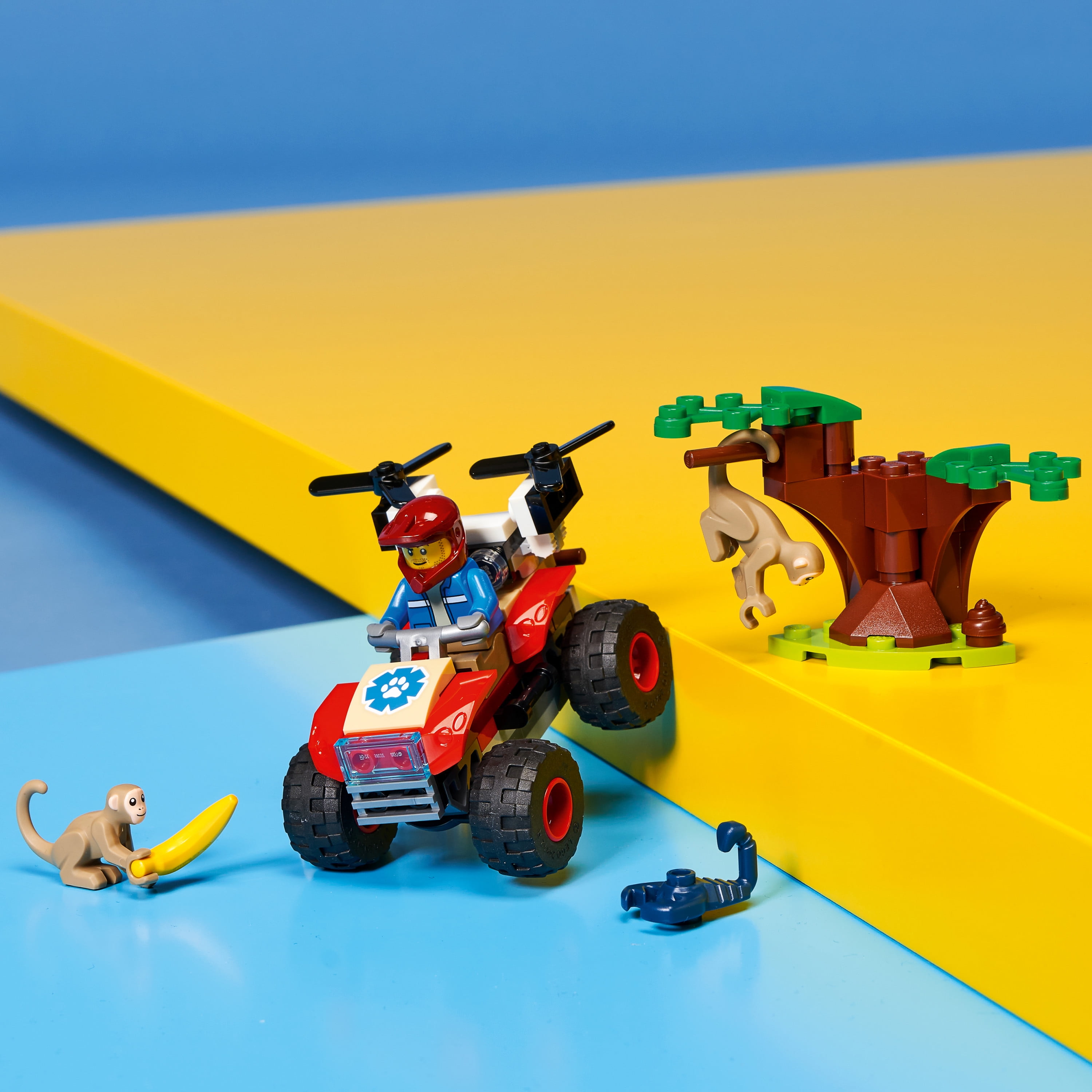 LEGO City Wildlife Rescue ATV 60300 Building Toy for Kids (74 Pieces)