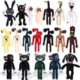 thumbnail image 2 of Nuevos juguetes de peluche de Anime Scp Siren Head, figura de peluche suave de gato Sirenhead aterrador para niños, regalos de terror, 2 of 5