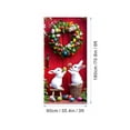 thumbnail image 3 of Fiudx Cortina de Pascua para Puerta, Decoración Multicolor Vibrante, Tela de Nailon y Licra Resistente, Diseño de Fácil Instalación, Ideal para Festividades, Embellece La Pared Del Jardín, Regalo Per, 3 of 6