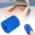 thumbnail image 2 of 9Pack Pool Filter Sponge Cartridge for Type A Pool Pump Swimming Pool Filter Foam Pool Cleaner Foam Reusable Washable Hot Tub Cleaner Tool Type A Replacement Filter Pump Cartridge, 2 of 5