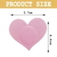 thumbnail image 2 of 12 pares de cubiertas para pezones desechables de satén con forma de corazón, pegatinas autoadhesivas para cubrir el pecho, pegatinas de pétalos para mujeres, 2 of 6