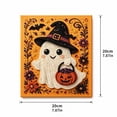 thumbnail image 5 of Halloween Pearl Diamond Art Kit, Pumpkin Ghost DIY Painting Set, 8x8 Inch Wall Decor Craft, Seasonal Home Gift, 5 of 7