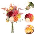 thumbnail image 2 of GOOHOCHY 1 ramo de flores artificiales de simulación creativa para decoración de bodas., 2 of 8